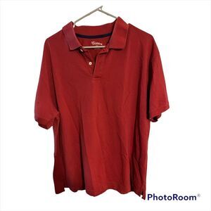 St. John’s bay mens red polo shirt xxl